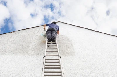 Peinture extérieure aux Hauts de Forterre — façades et ravalement
